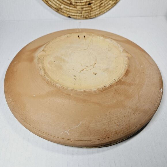 Vintage Decorative Ancient Grecian Greek Design Wall Pottery Accent Plate Art - Picture 8 of 10